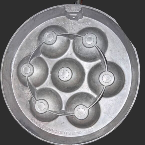 Nordic Ware Cast Aluminum Danish Ebelskiver Pan - Picture 5 of 6